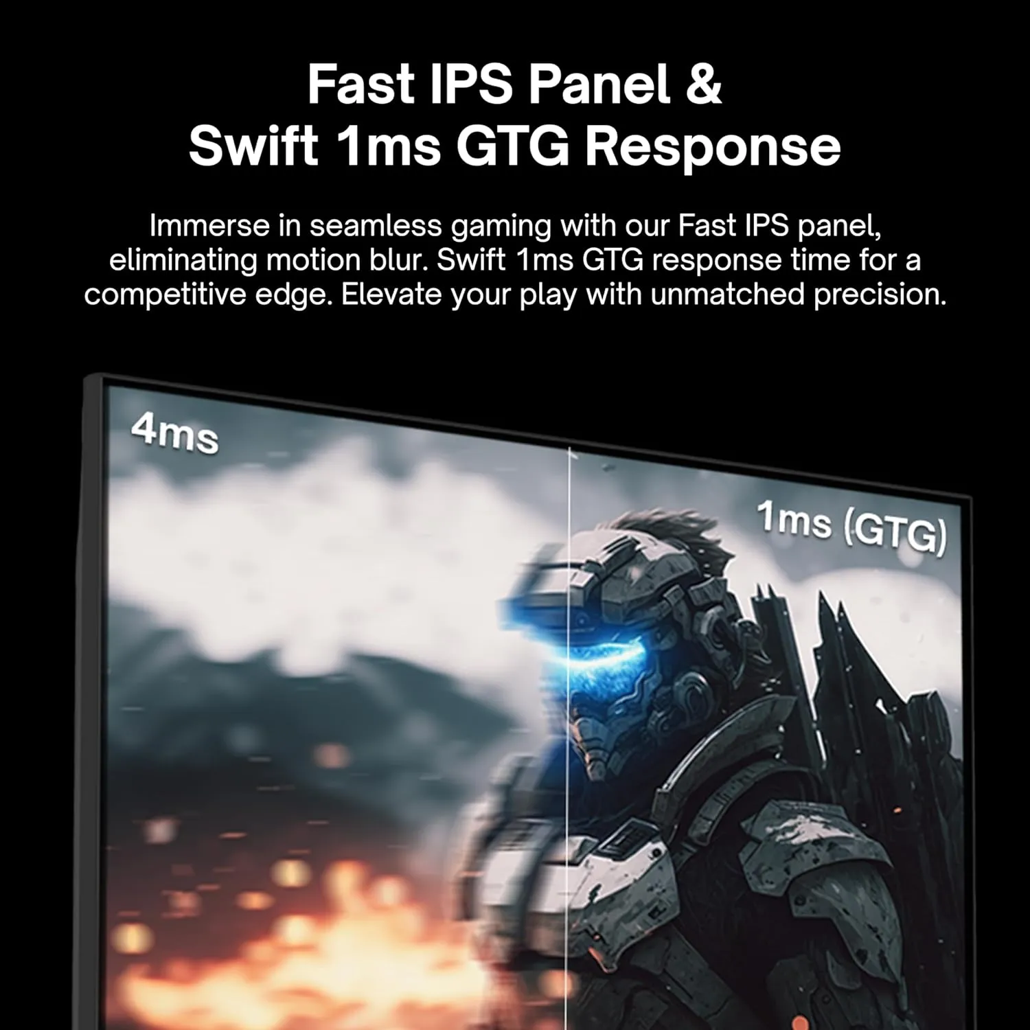 Pixio PX257 Prime 24.5 inch (24 inch / 25 inch Equivalent) 144Hz Refresh Rate FHD 1080p Resolution Fast Nano IPS Panel 1ms GTG Response Time Gaming Monitor with Adaptive Sync Compatible as 24 inch