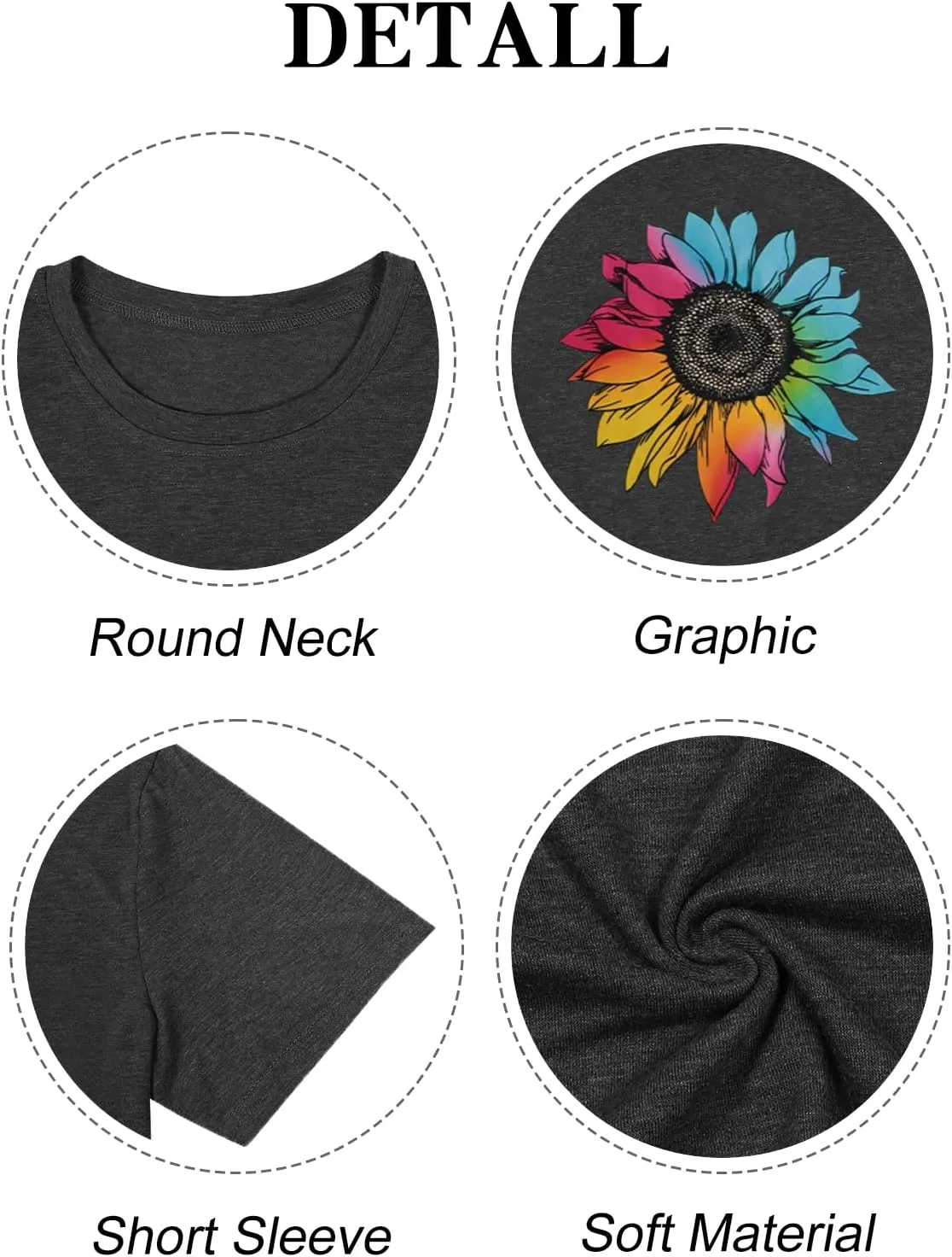 Plus Size Tshirts for Women Graphic Tees Summer Casual Tops Loose Cute Trendy Clothes Tee Shirt