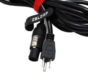 Power Plug Cable for Aputure LS 1200D 600d Pro LS 600x Pro 600c Pro II C300d II 300x Nova P300c P600c LED Video Continuous Light (US Plug, 3M/9.84FT)