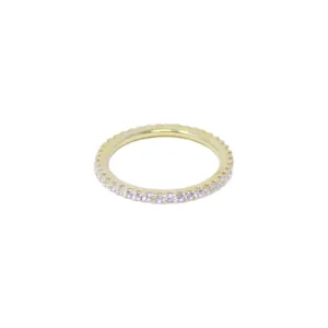 Precious Pinky Ring in Gold