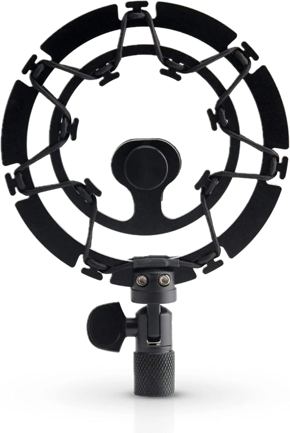 Pro Microphone Shock Mount - Mic Holder Compatible w/Blue Yeti, Snowball & Pro Microphones