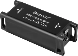 PX2 Dynamic Microphone Booster, Preamp Audio Booster for Studio or Home Recording, Livestream, Broadcast or Podcast - Single Channel for dynamic and ribbon microphones