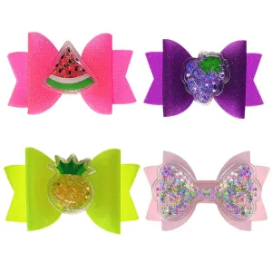 Quicksand Watermelon Jelly Hair Bow