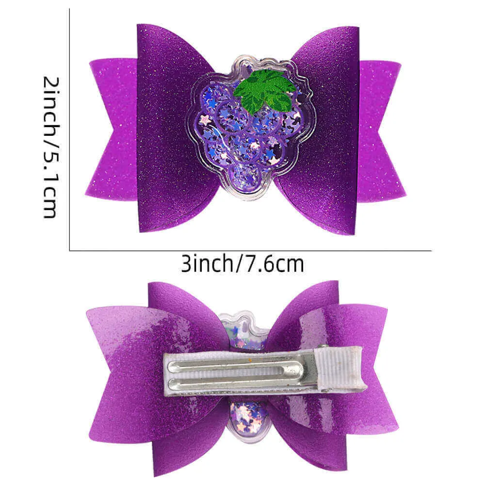 Quicksand Watermelon Jelly Hair Bow