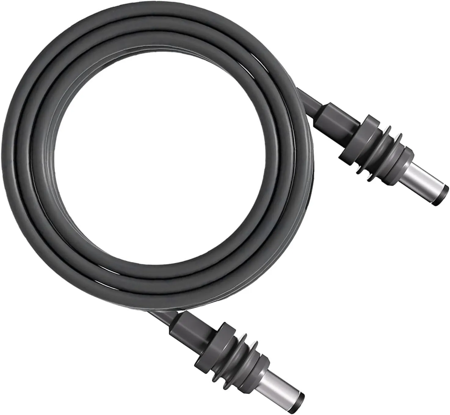 Rectangular Satellite DC Power Cable 15m / 49.2ft IP68 Water Proof Universal DC Extension Cord for Outdoor and Indoor