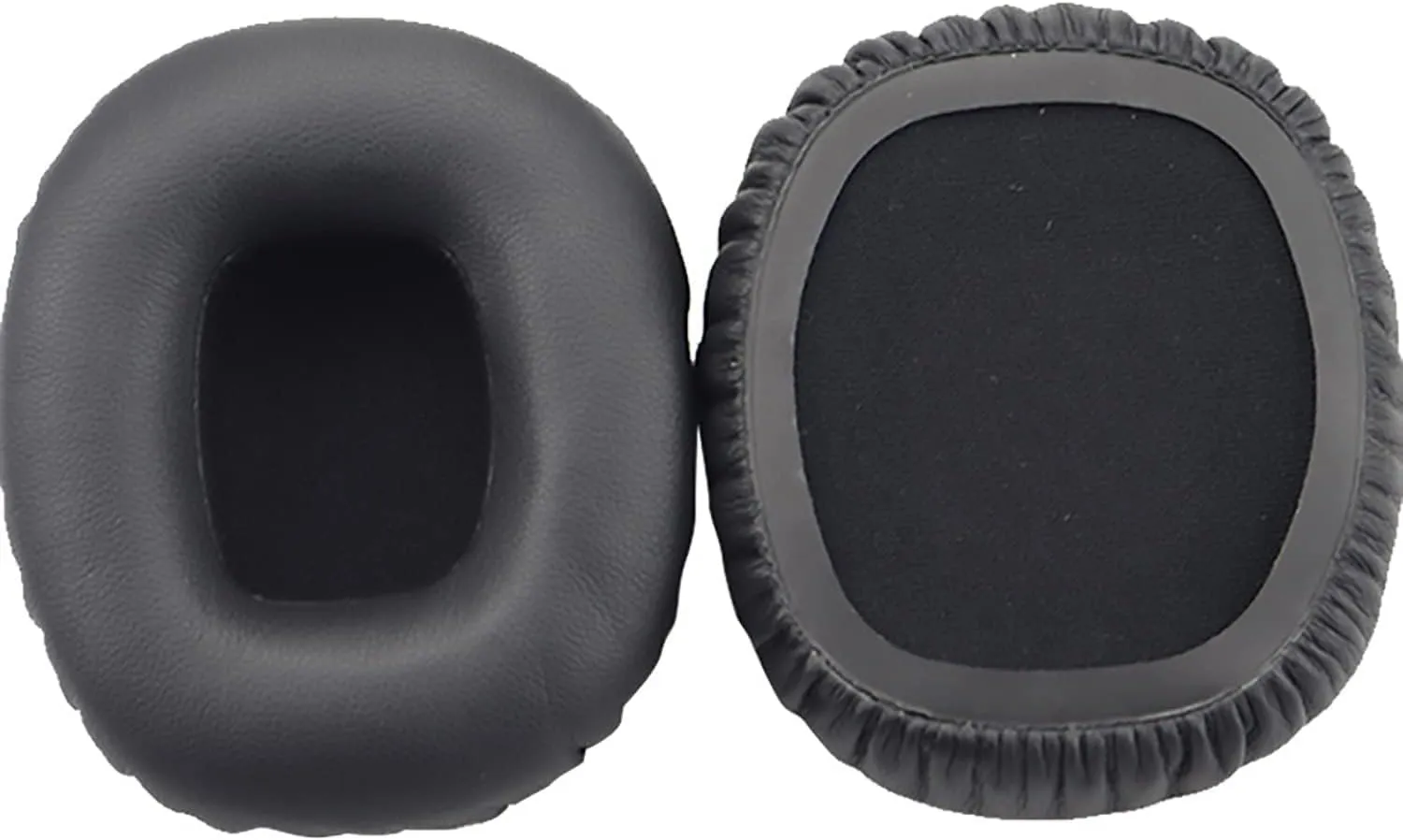 Replacement Ear Pads Compatible with JBL J55 J55a J55i J56BT J56 Headphones Made of Soft Protein Leather Combined with Memory Foam, Replacement Ear Pads for Repair Accessories (Black)