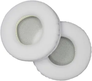 Replacement Ear Pads for Headphones Soft Memory Foam Padding White K518 Hd25 V150 Compatible Comfortable Noise Isolating
