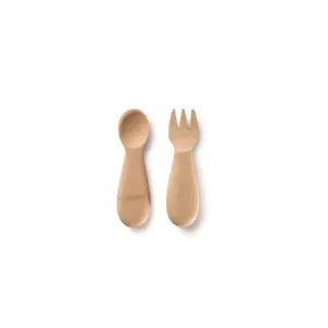 Reusable Bamboo Baby Fork and Spoon