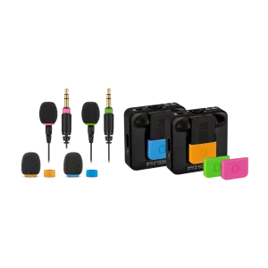 Rode Wireless GO II Dual Kit with 4x Lav GO and 1x Colours 2