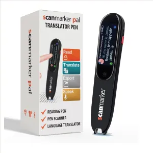 Scanmarker Pal - Translator Pen & Reading Pen for Language Learners, Dyslexia & Learning Difficulties | Translation Pen for 100  Languages