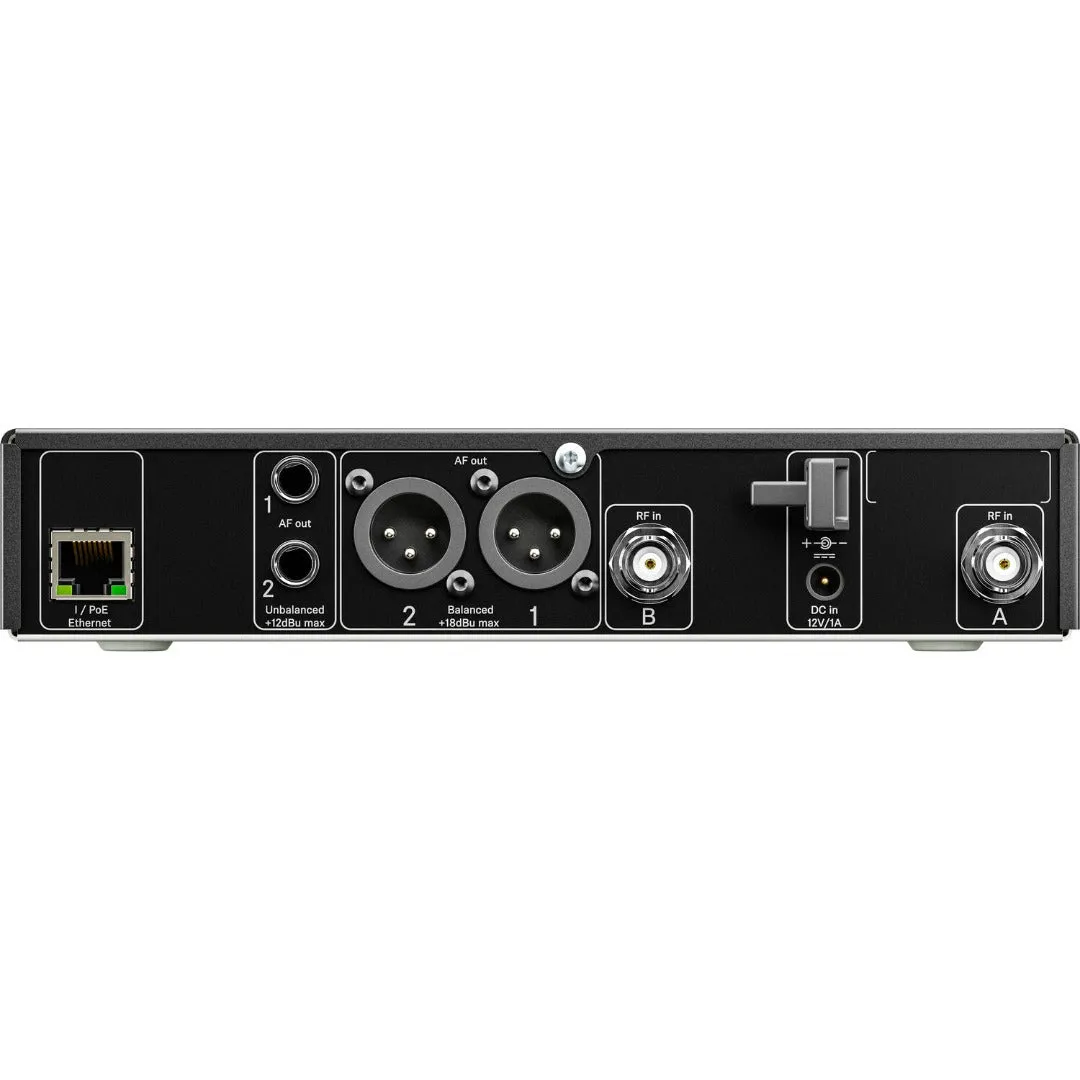 Sennheiser EW-DX 835-S SET Dual-Channel Digital Wireless System with Two Handheld Mics & MMD 835 Capsules (R1-9: 520 to 607 MHz)