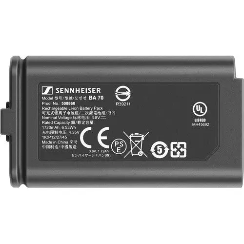 Sennheiser EW-DX MKE 2-835-S SET Dual-Channel Digital Combo Wireless System with Omni Lavalier and Handheld Mic (R1-9: 520 to 607.8 MHz)