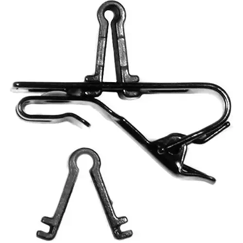 Sennheiser MZQ02 Double Tie Lavalier Mic Clip for MKE 2, MKE 102, MKE 104, or MKE Platinum Series Lavalier Microphones