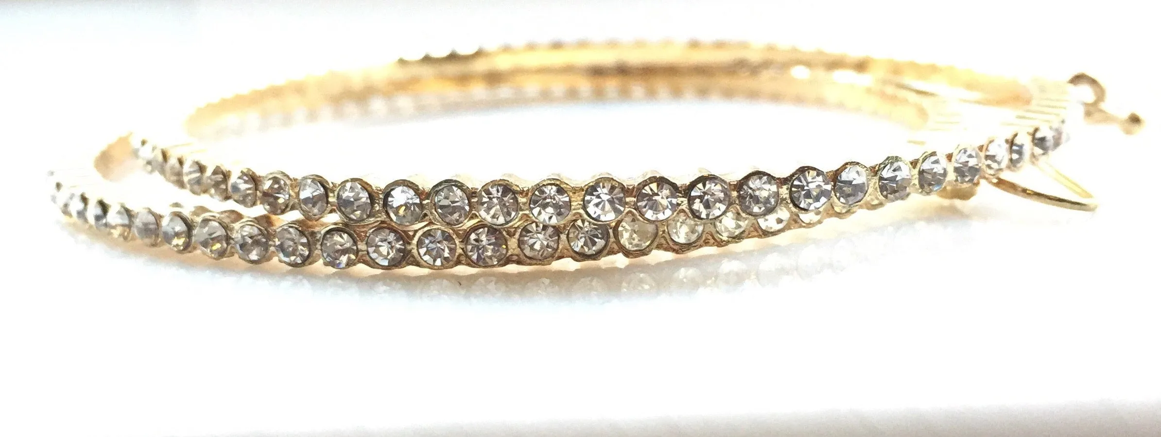 Small Pavé Hoop Earrings