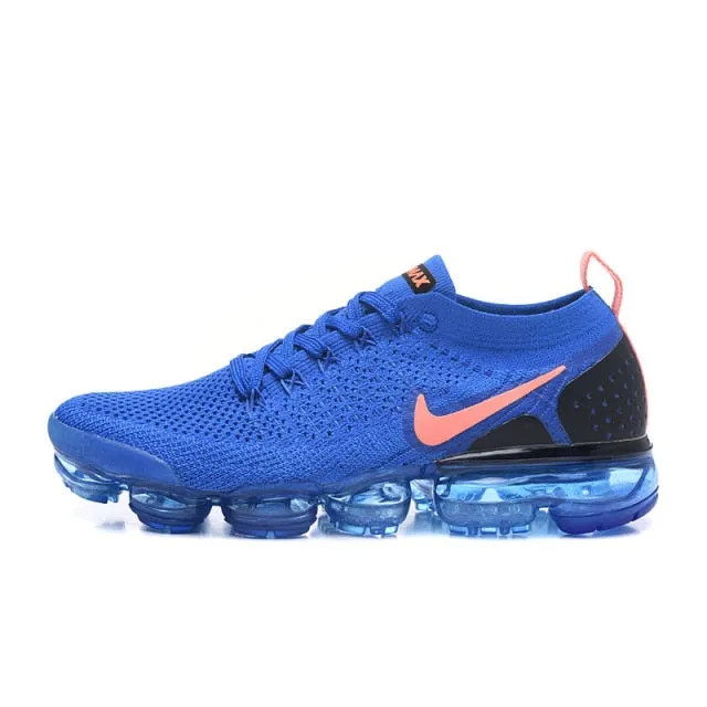 Special offer Vapormax Flyknit 2.0 men's and women's mesh laces breathable comfortable lightweight jogging sneakers EUR36-45