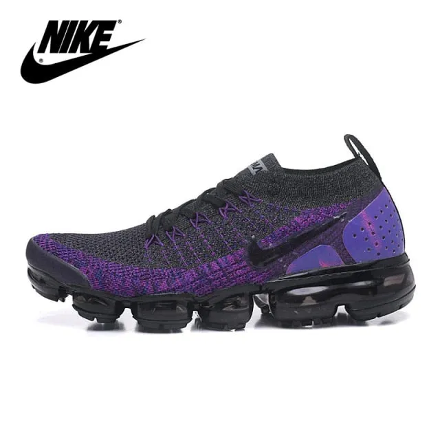 Special offer Vapormax Flyknit 2.0 men's and women's mesh laces breathable comfortable lightweight jogging sneakers EUR36-45