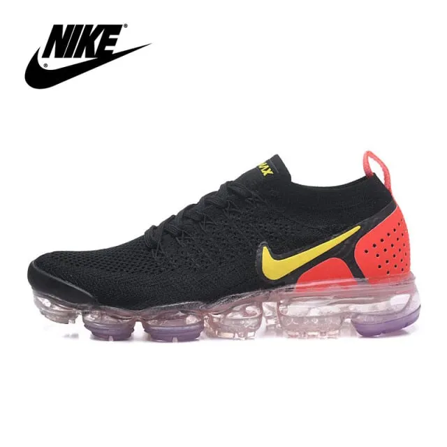 Special offer Vapormax Flyknit 2.0 men's and women's mesh laces breathable comfortable lightweight jogging sneakers EUR36-45