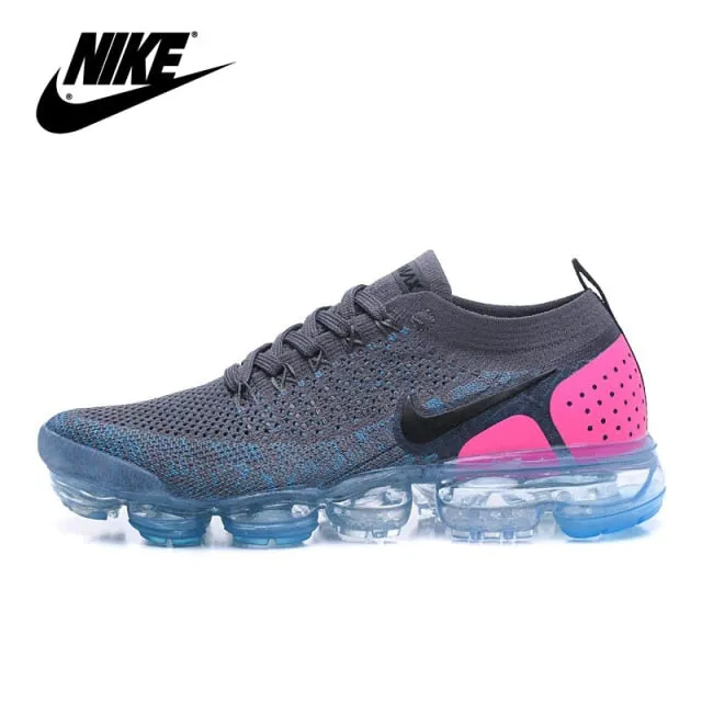 Special offer Vapormax Flyknit 2.0 men's and women's mesh laces breathable comfortable lightweight jogging sneakers EUR36-45