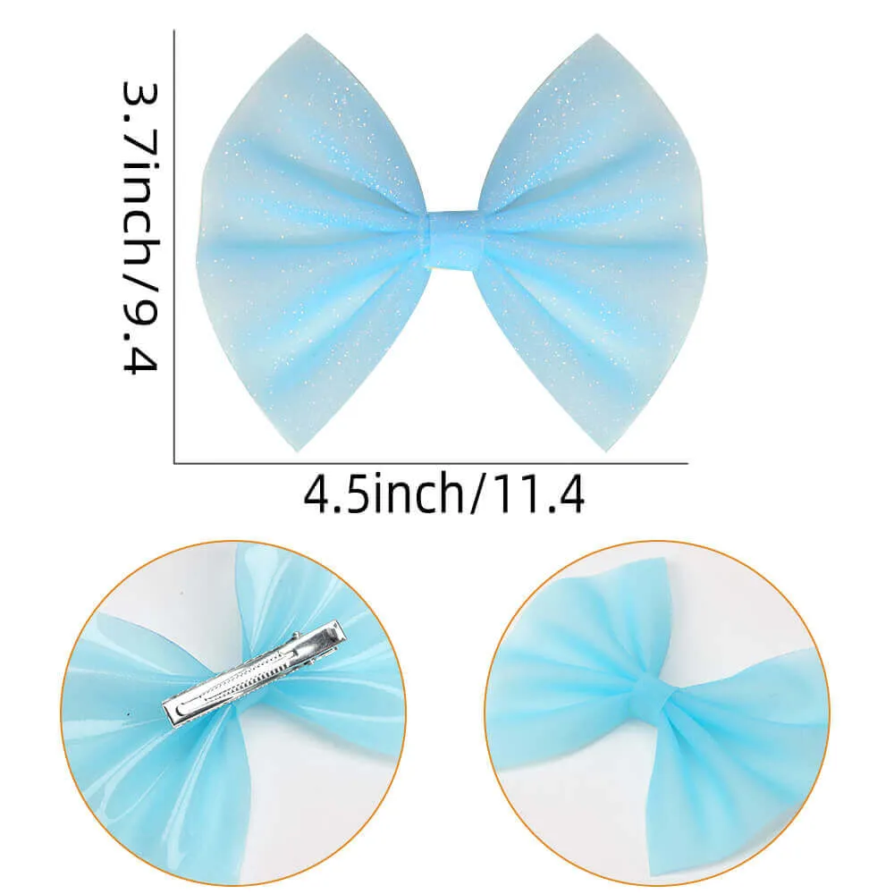 Summer Neon Matte Jelly Hair Bows