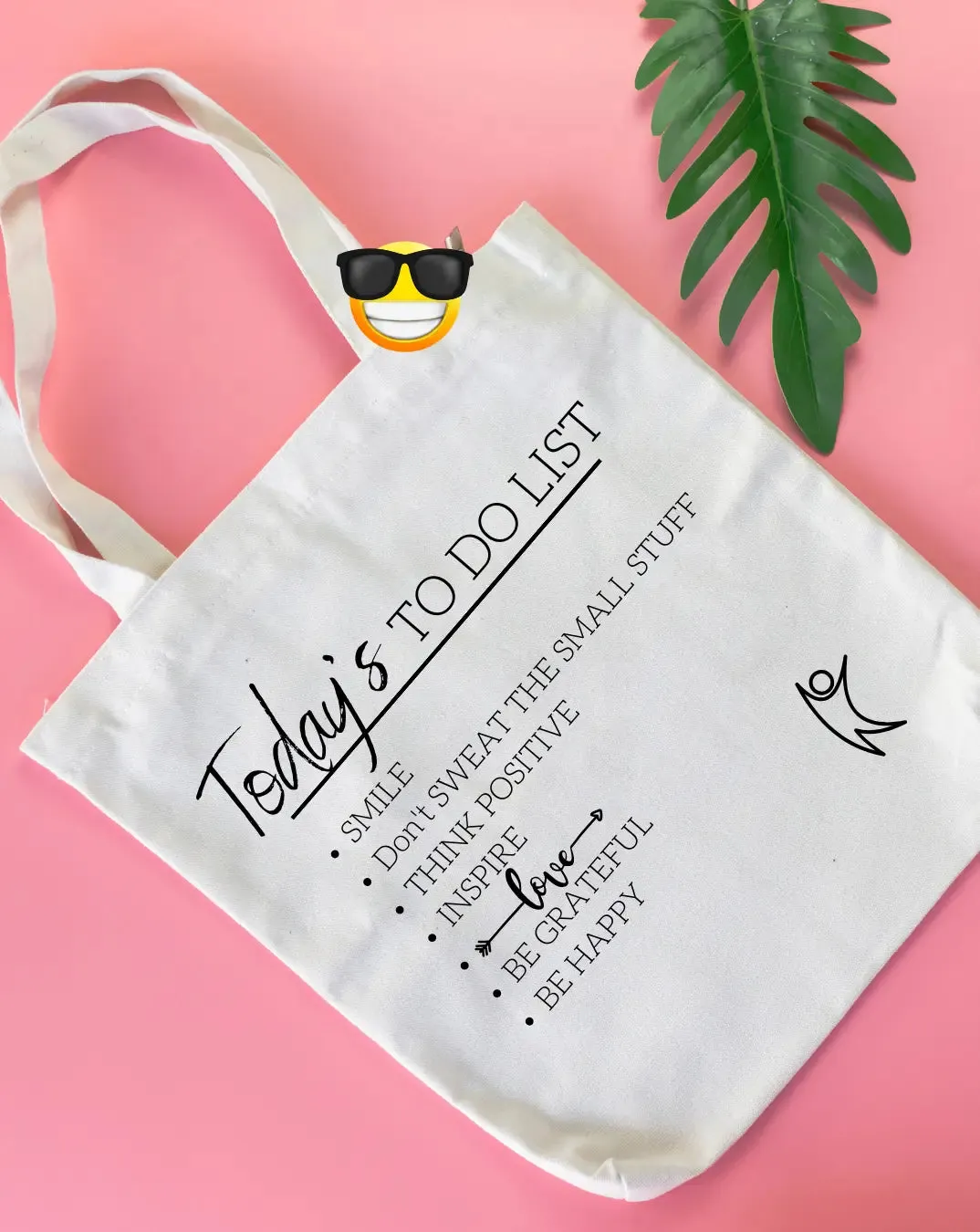 To Do List  Daily Thaila -  Canvas Reusable Bags