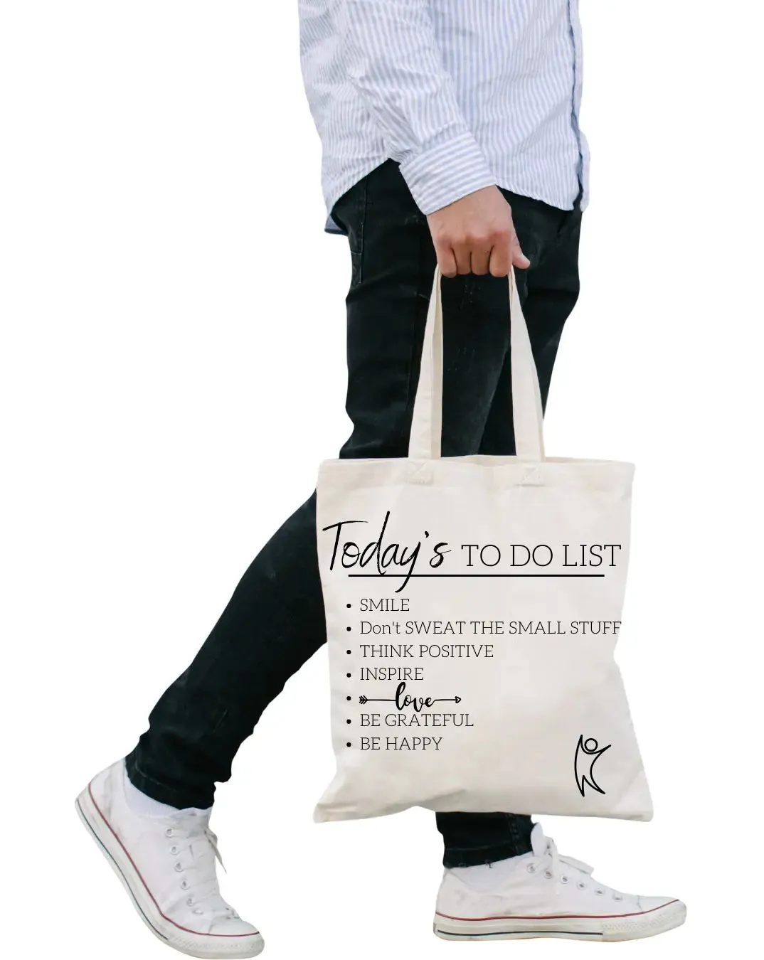To Do List  Daily Thaila -  Canvas Reusable Bags