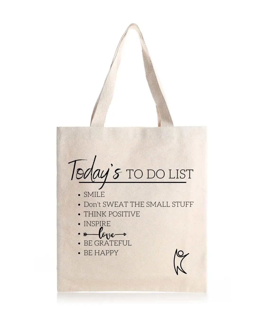 To Do List  Daily Thaila -  Canvas Reusable Bags