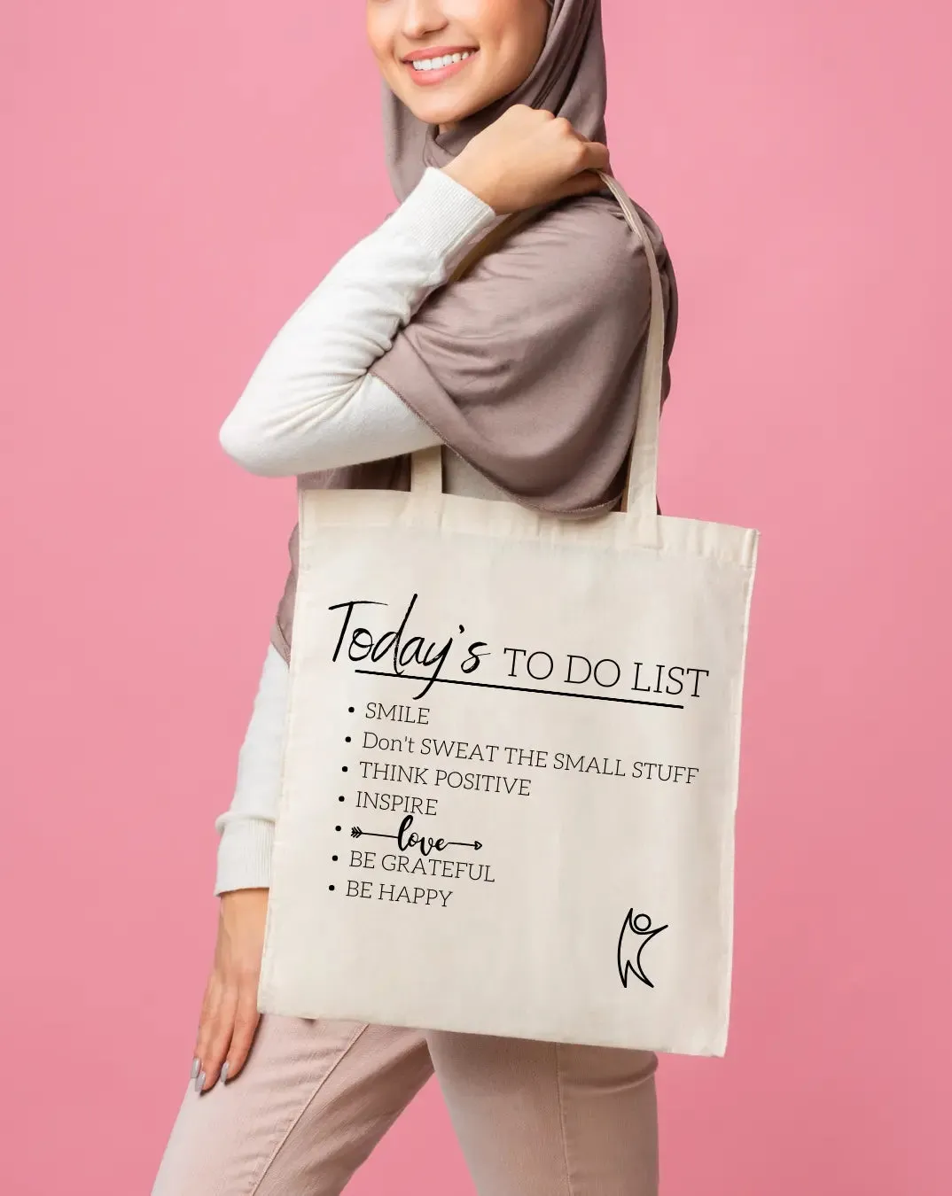 To Do List  Daily Thaila -  Canvas Reusable Bags