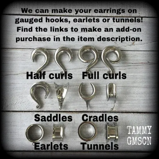 UGH heart earrings-Dripping heart earrings
