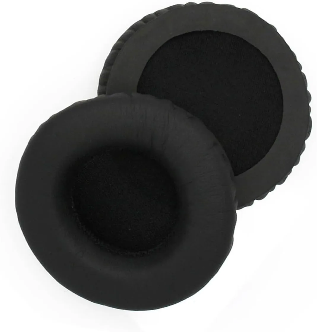 Upgrade Your Headphones 1 Pair Protein Leather Replacement Ear Pads Memory Foam Comfortable Fit No Tools Needed Black