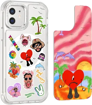 Valman Max iPhone 14 Case for iPhone 13 Case Clear Transparent Shockproof Bumpers Cases for iPhone 13/14