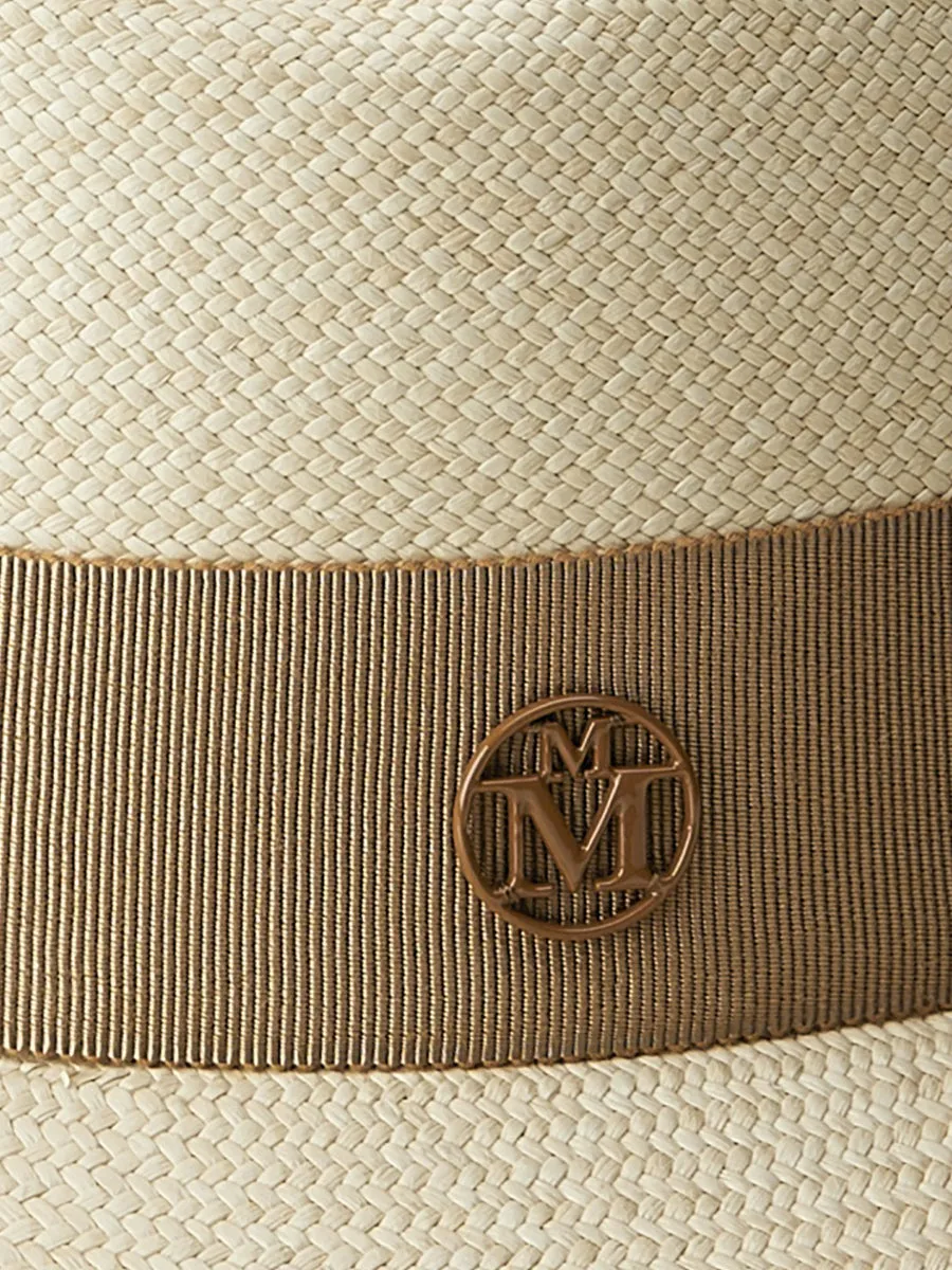 Virginie Hat Straw Hat in Beige