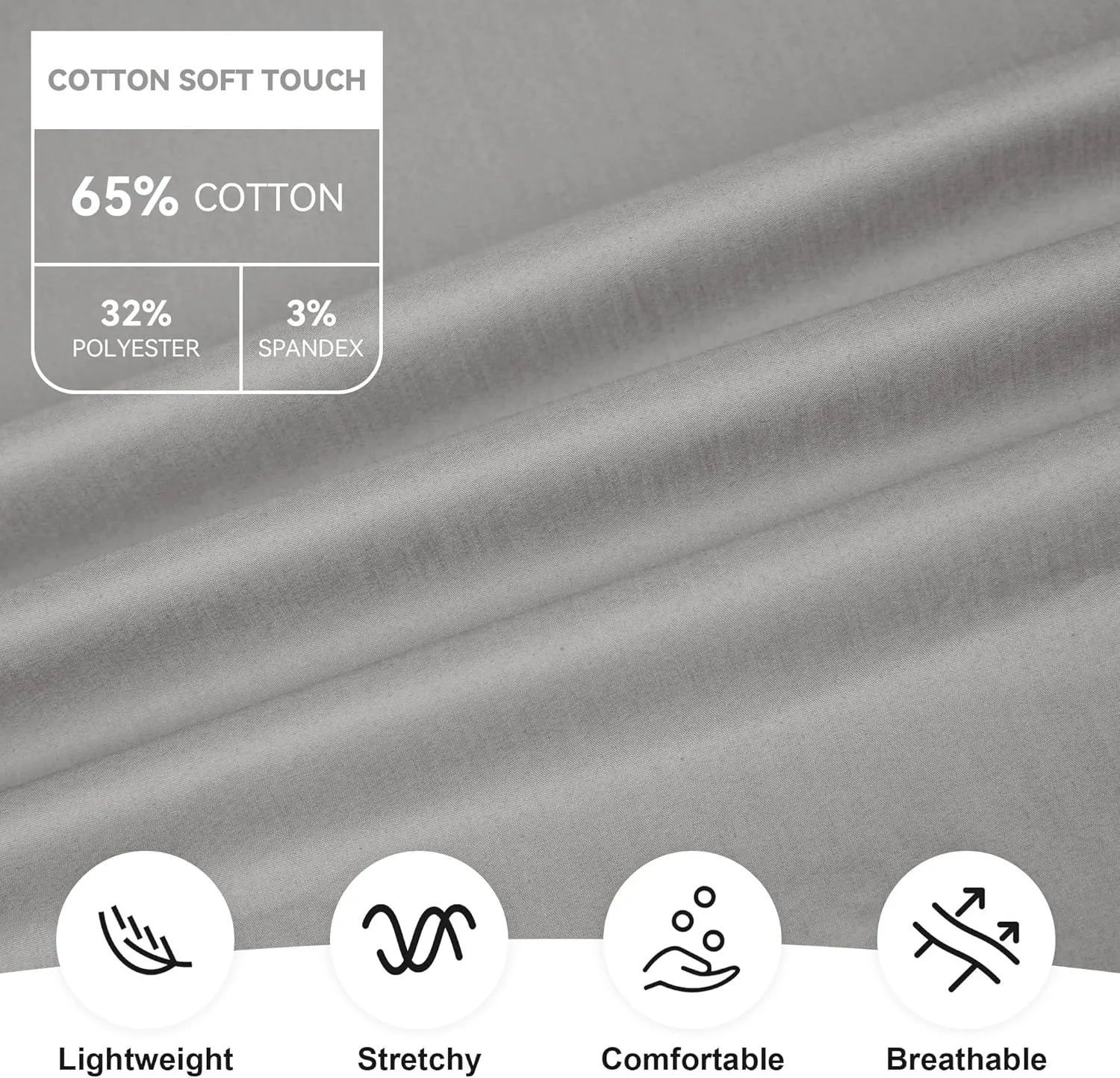 WARHORSEE Mens Dress Shirts Long Sleeve Performance 4-Way Stretch Wrinkle Free Casual Button Down Shirt