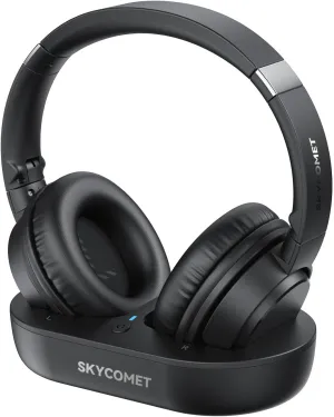 Wireless Headphones for TV, TV Headphones Wireless for Seniors with Transmitter Charging Base, Perfect Audio Sync, No Audio Dealy, Ideal Gift for The Mom, Seniors, Elderly