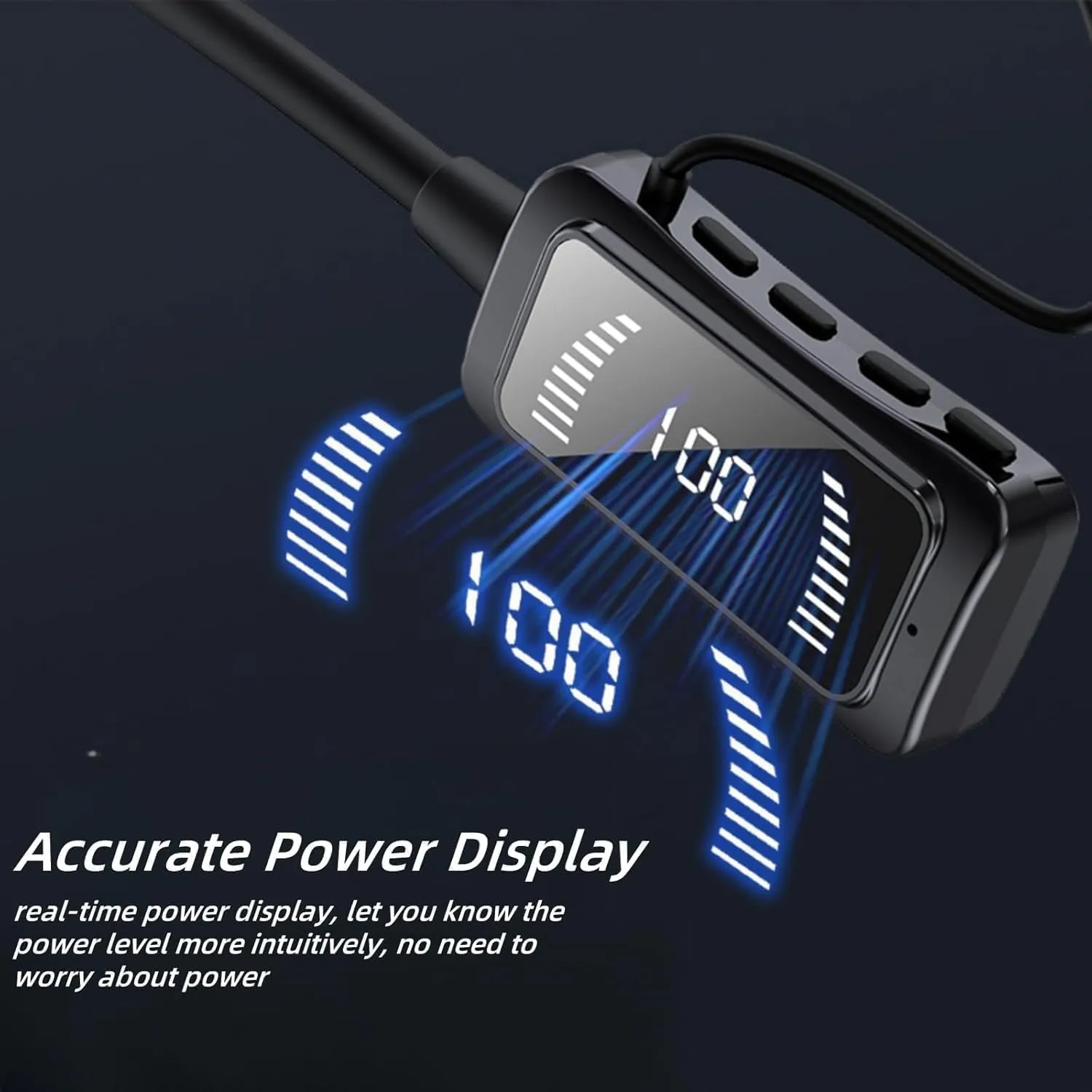Wireless Sound Card Earphones for Live Streaming, Broadcasting, and Audio Editing - Suitable for Singing and Listening (Black)