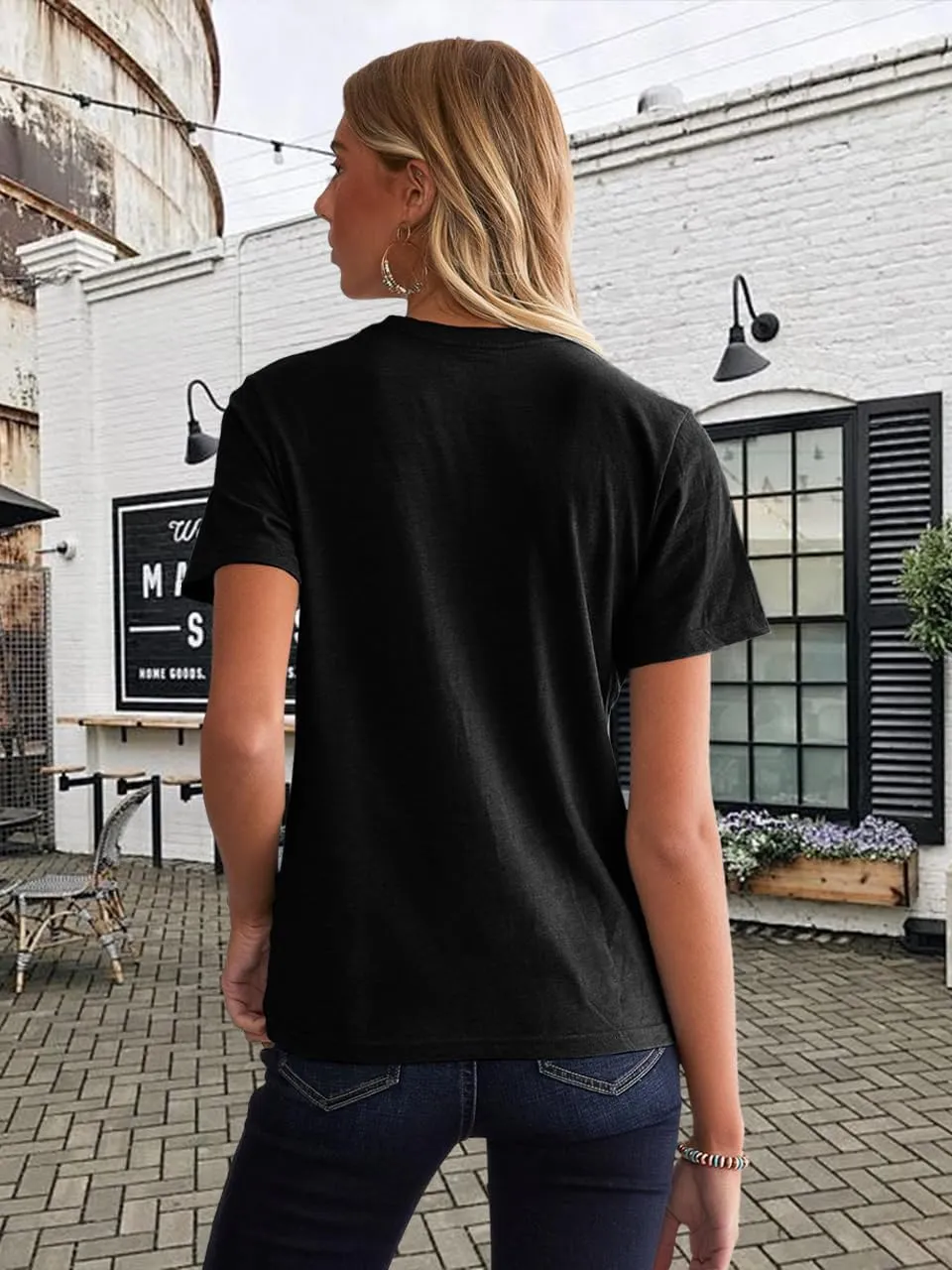Women Life Tree Shirts Vintage Boho Graphic Tees Natural Print Short Sleeve Summer Tops