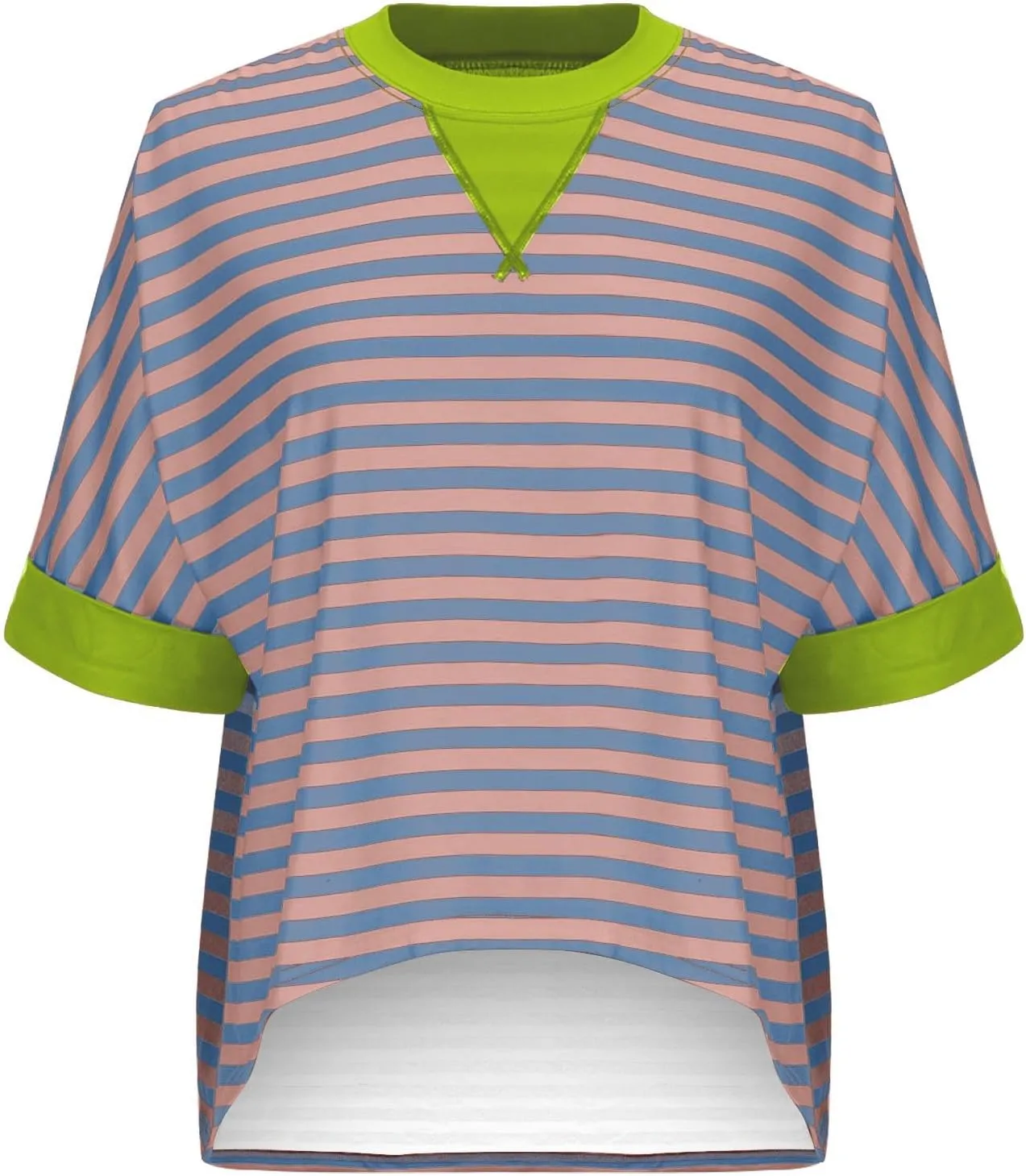 Womens Tops Dressy Casual Short Sleeve Oversized Loose Basic Tees Daily Dating Work Trendy Cute Shirts