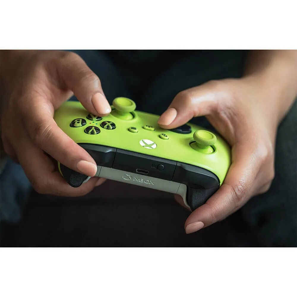 Xbox Core Wireless Gaming Controller  Electric Volt Series X|S, One, Windows PC, Android, and iOS