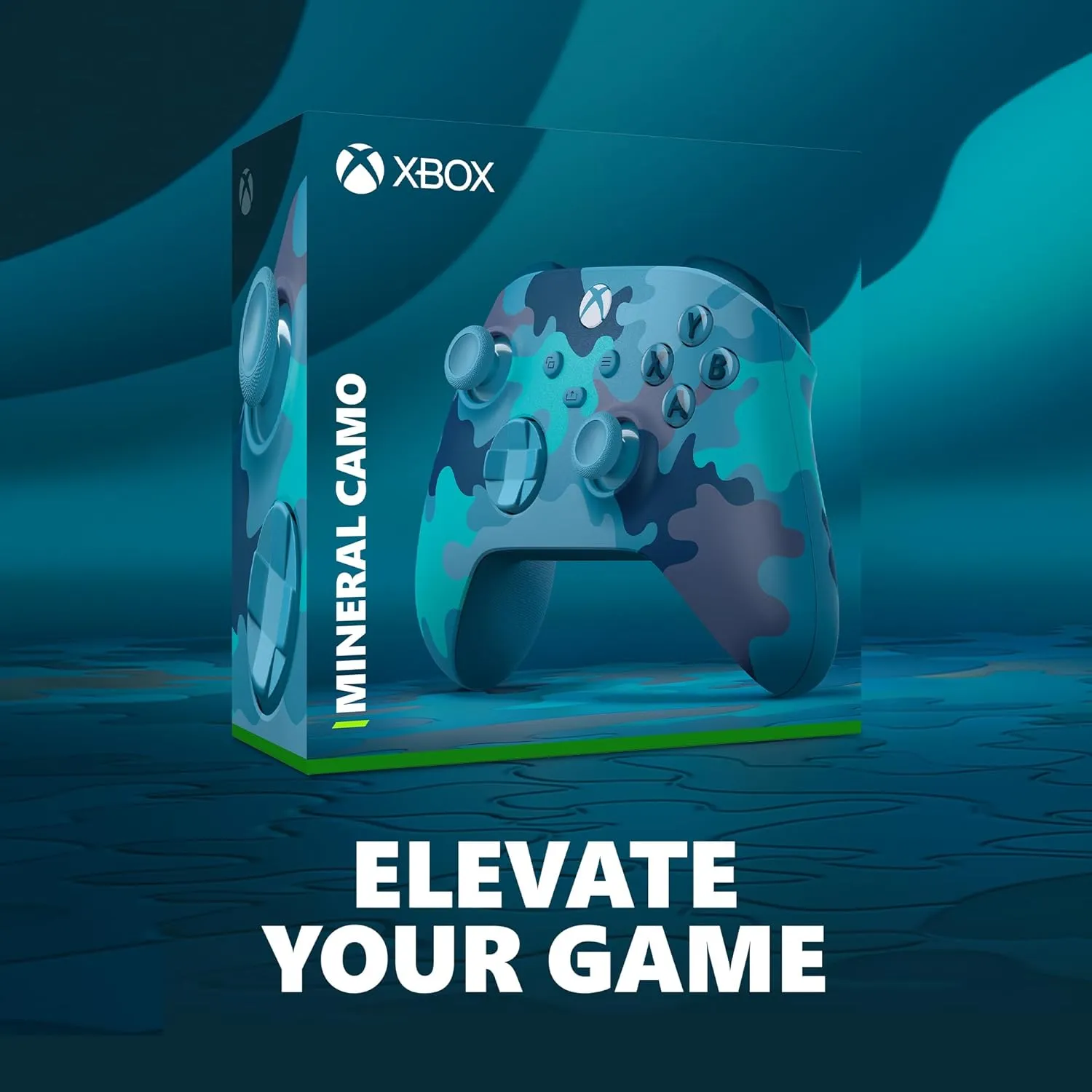 Xbox Special Edition Wireless Gaming Controller  Mineral Camo  Xbox Series X|S, Xbox One, Windows PC, Android, and iOS