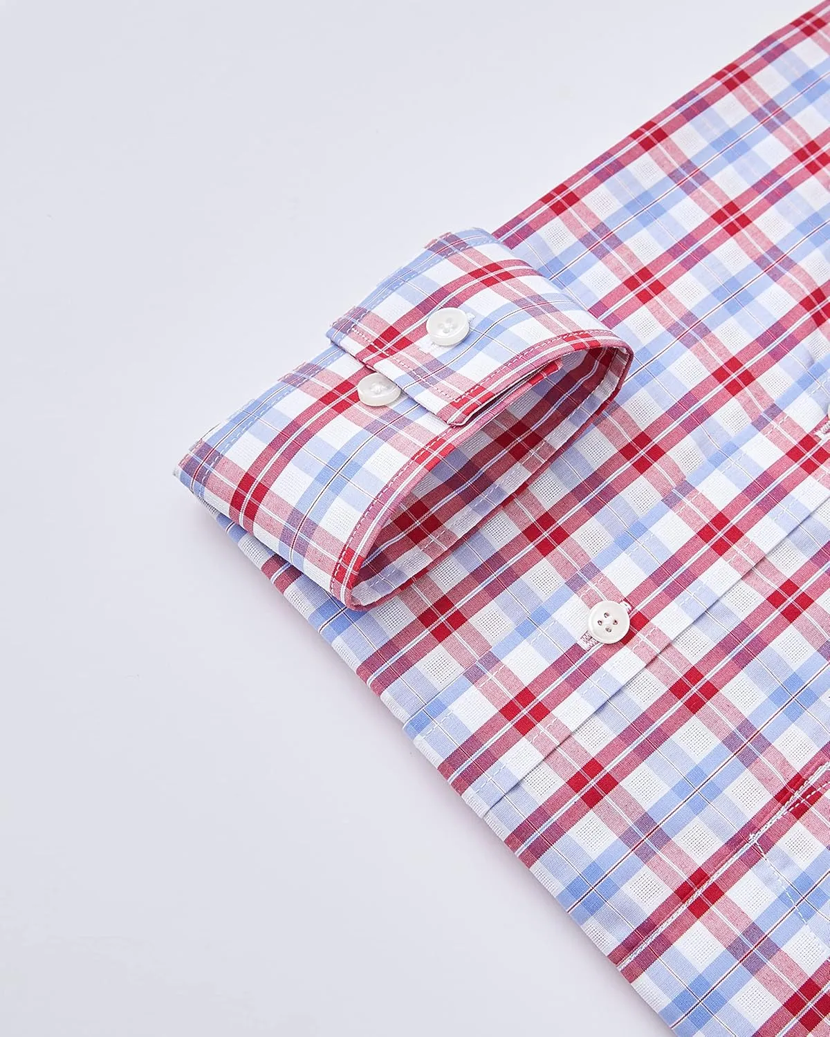 Year In Year Out Wrinkle Free Dress Shirt for Men Regular Fit Long Sleeve Wrinkle Resistant Shirt