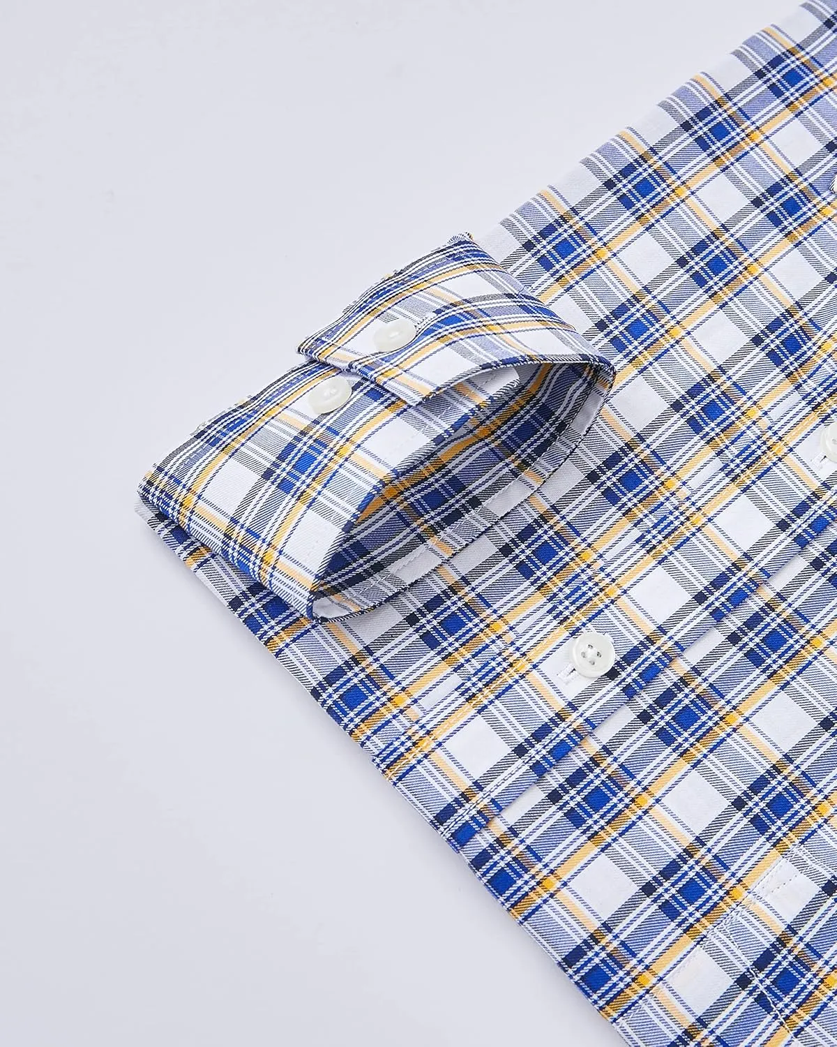 Year In Year Out Wrinkle Free Dress Shirt for Men Regular Fit Long Sleeve Wrinkle Resistant Shirt