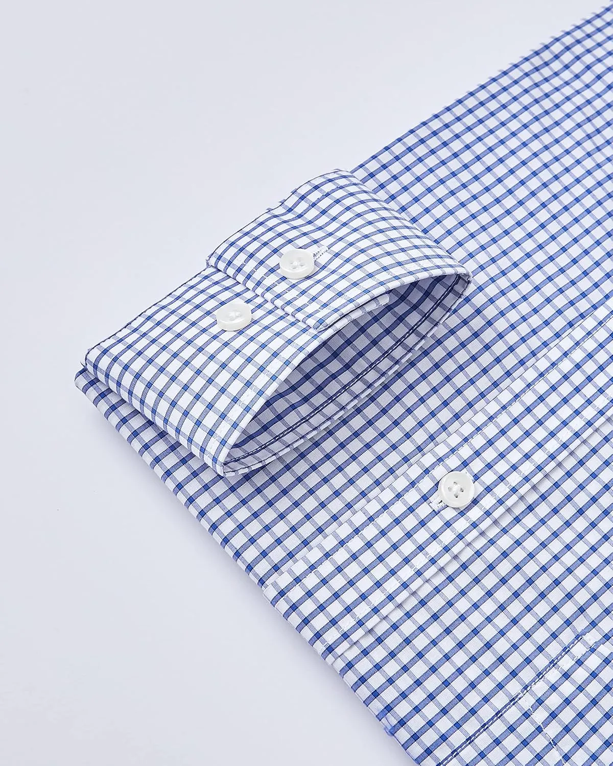 Year In Year Out Wrinkle Free Dress Shirt for Men Regular Fit Long Sleeve Wrinkle Resistant Shirt
