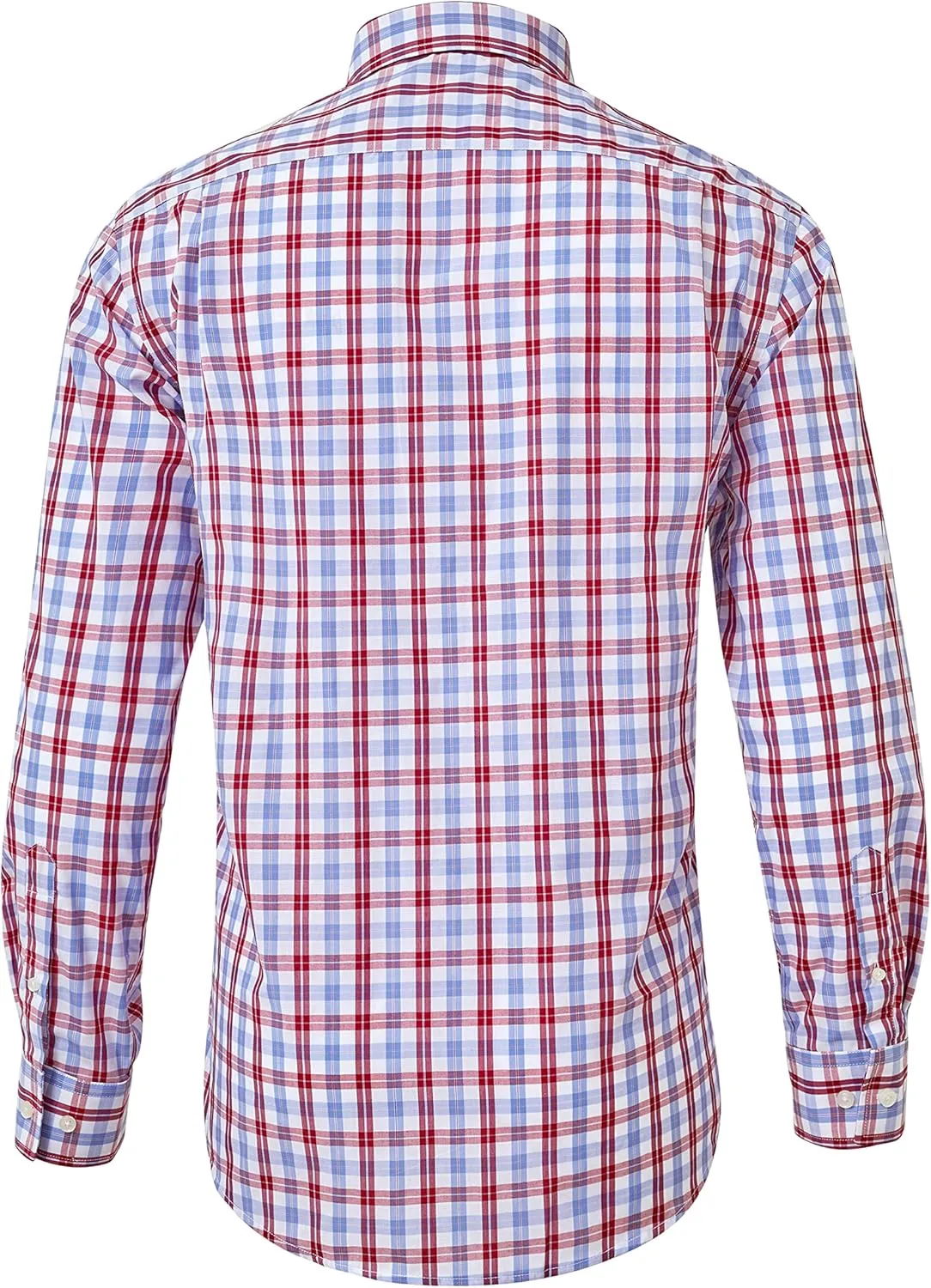 Year In Year Out Wrinkle Free Dress Shirt for Men Regular Fit Long Sleeve Wrinkle Resistant Shirt