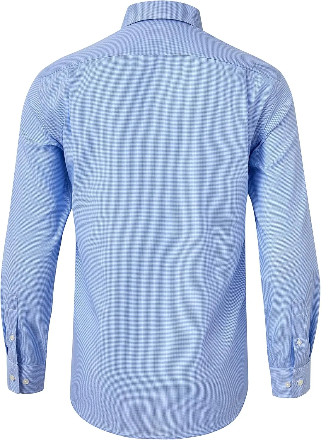 Year In Year Out Wrinkle Free Dress Shirt for Men Regular Fit Long Sleeve Wrinkle Resistant Shirt