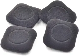 ZEZEFUFU 2 Pair Ear Pads Foam Cushion Pads Cover for Logitech H150 H130 Headphones Square Ear Pads