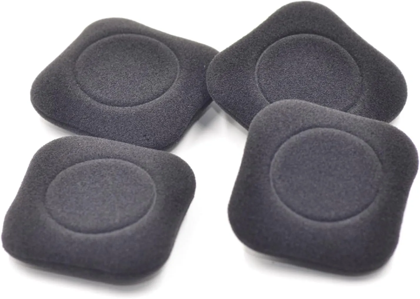 ZEZEFUFU 2 Pair Ear Pads Foam Cushion Pads Cover for Logitech H150 H130 Headphones Square Ear Pads