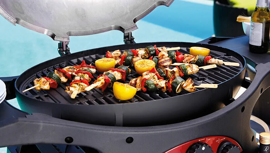 Ziggy by Ziegler & Brown Triple Grill LP Gas - Chilli Red