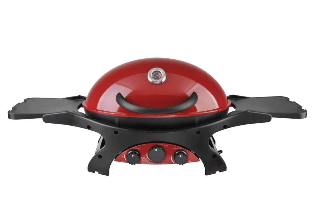 Ziggy by Ziegler & Brown Triple Grill LP Gas - Chilli Red